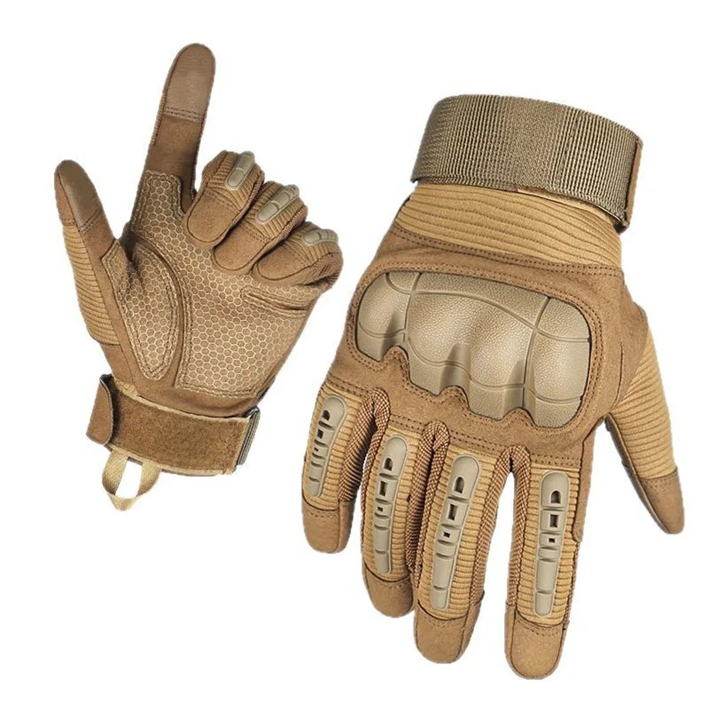 Men's Full Finger Tactical Gloves Touchscreen Compatible Hard Knuckle Protection For Airsoft Paintball Military Motorcycle Glove Men's Full Finger Tactical Gloves Touchscreen Compatible Hard Knuckle Protection For Airsoft Paintball Military Motorcycle Glove
