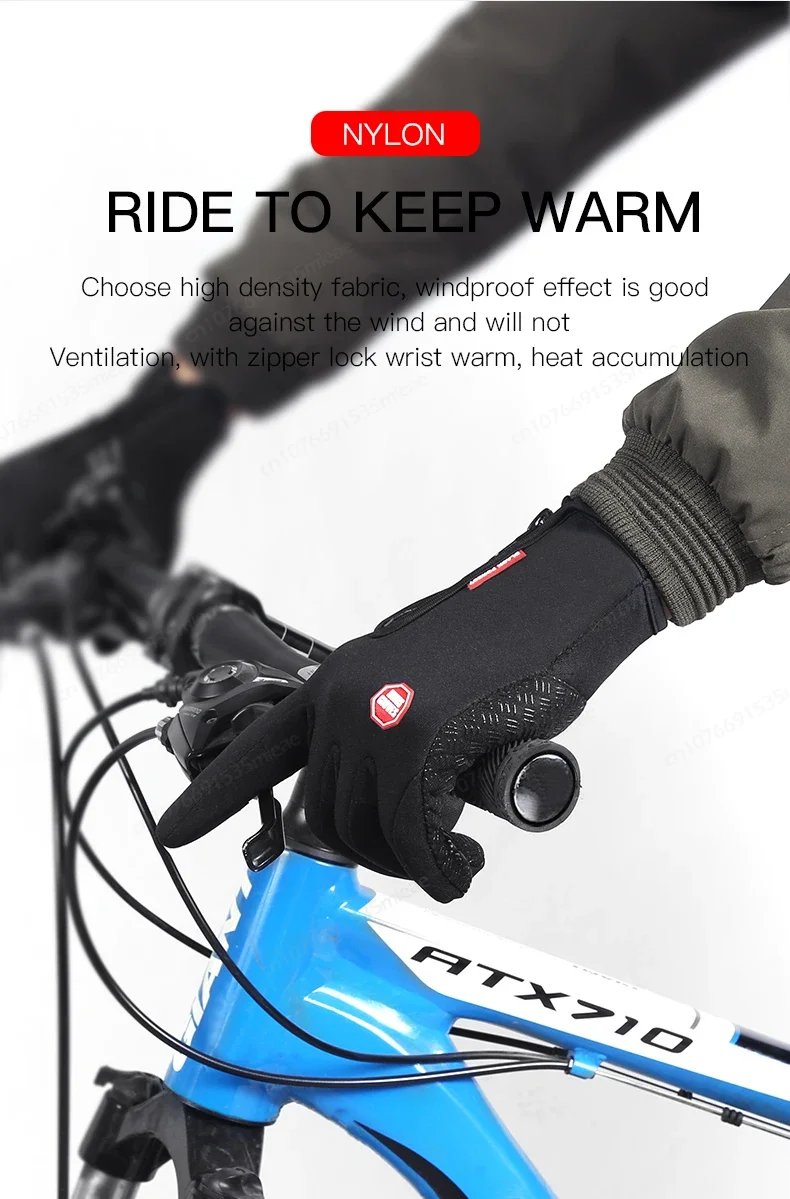 Universal Autumn Winter Motorbike Gloves Men Women Windproof Anti-slip Touchscreen Fleece Keep Warm for Work Gloves Men Sports Universal Autumn Winter Motorbike Gloves Men Women Windproof Anti-slip Touchscreen Fleece Keep Warm for Work Gloves Men Sports