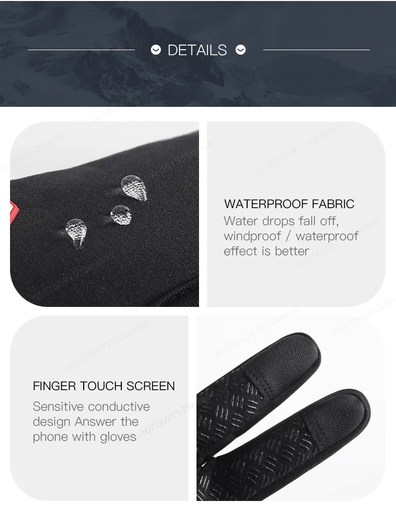 Universal Autumn Winter Motorbike Gloves Men Women Windproof Anti-slip Touchscreen Fleece Keep Warm for Work Gloves Men Sports Universal Autumn Winter Motorbike Gloves Men Women Windproof Anti-slip Touchscreen Fleece Keep Warm for Work Gloves Men Sports