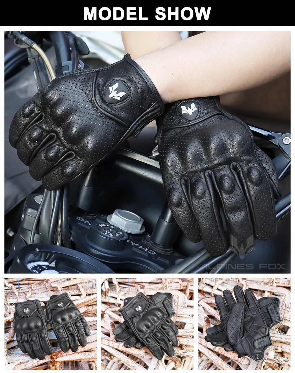 Retro Leather Motorcycle Gloves Men Touch Screen Motocross Glove Full Finger Motorbike Vintage Biker Moto Gloves Black M-XXL Retro Leather Motorcycle Gloves Men Touch Screen Motocross Glove Full Finger Motorbike Vintage Biker Moto Gloves Black M-XXL