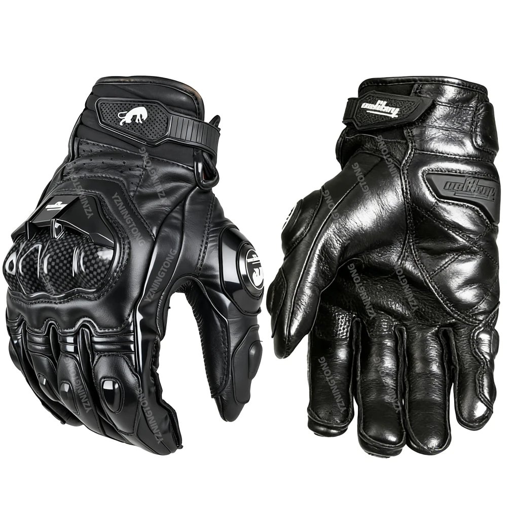 Full Finger Motorcycle Gloves Non-slip Wear-resistant Motocross Racing Gloves Touch Screen Moto Outdoor Gloves for BMW Kawasaki