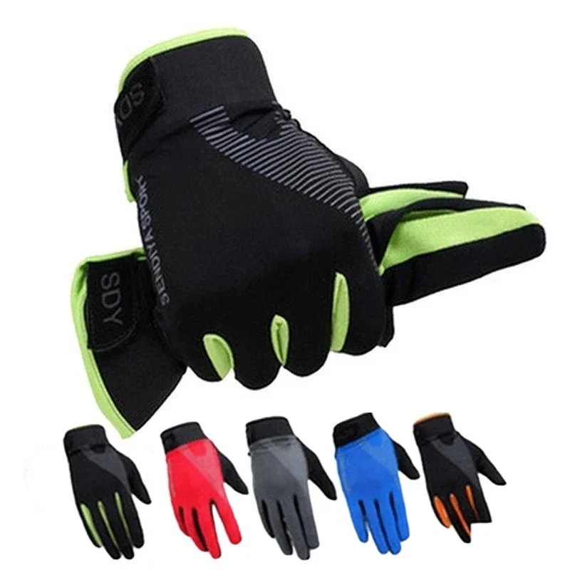 Men Cycling Gloves Full Finger Touch Screen Motorcycle Bicycle Mtb Bike Gloves Gym Training Gloves Outdoor Fishing Hand Guantes