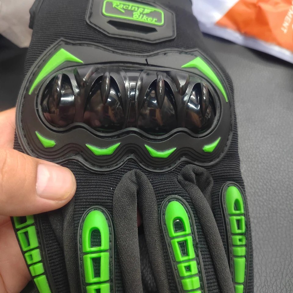 Touch Screen Motorcycle Gloves Spring Summer Breathable Full Finger Motorbike Riding Moto Gloves for Motocross
