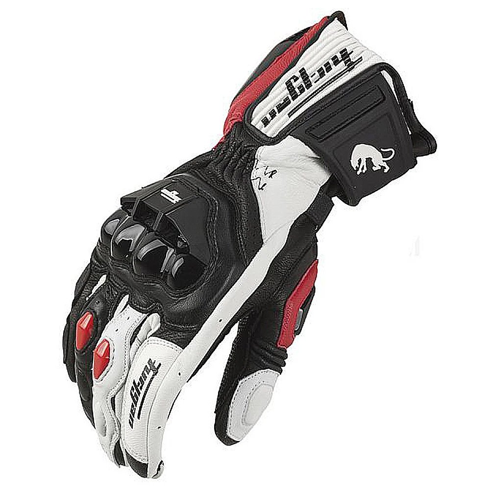 Motorcycle Gloves Black Racing Genuine Leather Motorbike White Road Riding Team Glove Summer Winter Wearable for Furygan AFS 18 Motorcycle Gloves Black Racing Genuine Leather Motorbike White Road Riding Team Glove Summer Winter Wearable for Furygan AFS 18
