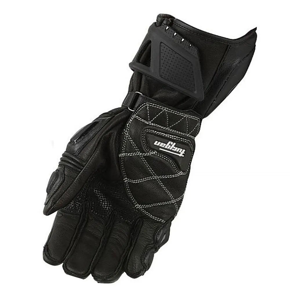 Motorcycle Gloves Black Racing Genuine Leather Motorbike White Road Riding Team Glove Summer Winter Wearable for Furygan AFS 18 Motorcycle Gloves Black Racing Genuine Leather Motorbike White Road Riding Team Glove Summer Winter Wearable for Furygan AFS 18