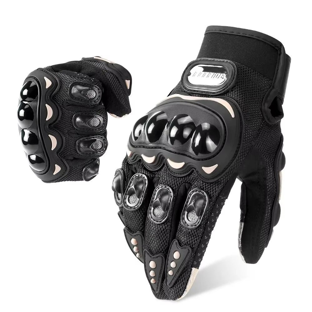 Vintage Leather Motorcycle Gloves Summer Breathable Unisex Biker Gloves With Anti-Slip Ventilation Design Motorbike Ride Glove Vintage Leather Motorcycle Gloves Summer Breathable Unisex Biker Gloves With Anti-Slip Ventilation Design Motorbike Ride Glove
