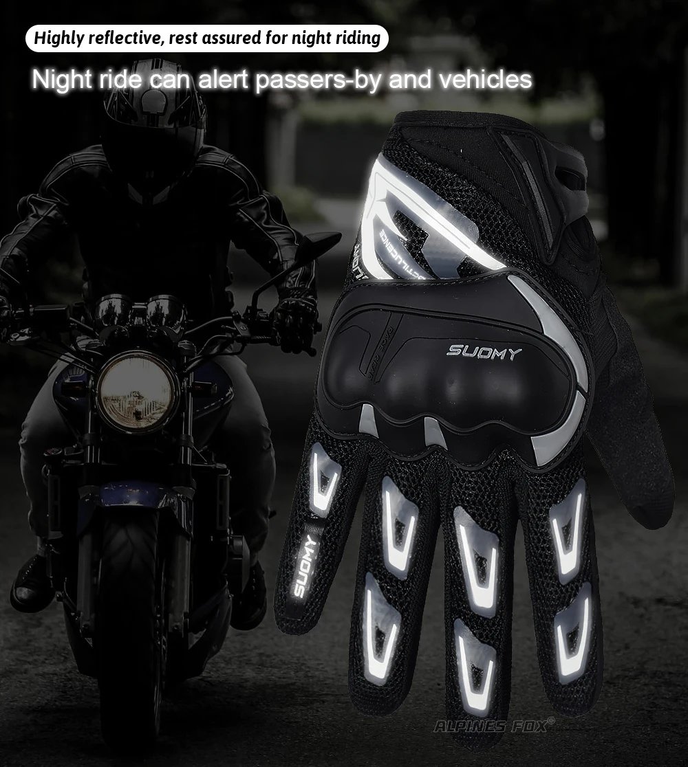 Suomy Motorcycle Gloves Summer Mesh Breathable Moto Gloves Men Women Touch Screen Motocross Gloves Touch Screen Cycling Gloves Suomy Motorcycle Gloves Summer Mesh Breathable Moto Gloves Men Women Touch Screen Motocross Gloves Touch Screen Cycling Gloves