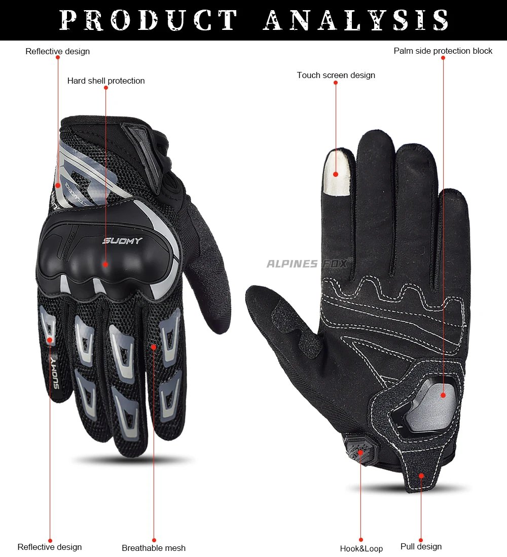 Suomy Motorcycle Gloves Summer Mesh Breathable Moto Gloves Men Women Touch Screen Motocross Gloves Touch Screen Cycling Gloves Suomy Motorcycle Gloves Summer Mesh Breathable Moto Gloves Men Women Touch Screen Motocross Gloves Touch Screen Cycling Gloves
