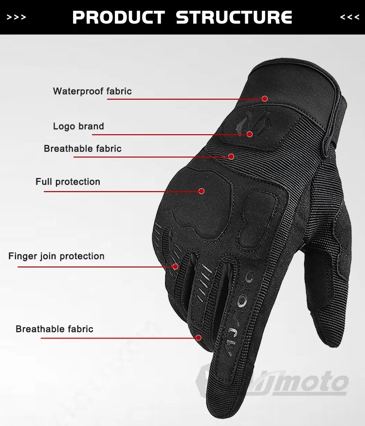 MJMOTO New Summer Windproof Motorcycle Gloves Touchscreen Motocross Gloves Wear-resistant Non-slip Motorbike Glove Breathable MJMOTO New Summer Windproof Motorcycle Gloves Touchscreen Motocross Gloves Wear-resistant Non-slip Motorbike Glove Breathable