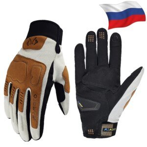 MJMOTO New Summer Windproof Motorcycle Gloves Touchscreen Motocross Gloves Wear-resistant Non-slip Motorbike Glove Breathable