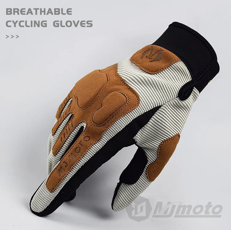 MJMOTO New Summer Windproof Motorcycle Gloves Touchscreen Motocross Gloves Wear-resistant Non-slip Motorbike Glove Breathable MJMOTO New Summer Windproof Motorcycle Gloves Touchscreen Motocross Gloves Wear-resistant Non-slip Motorbike Glove Breathable