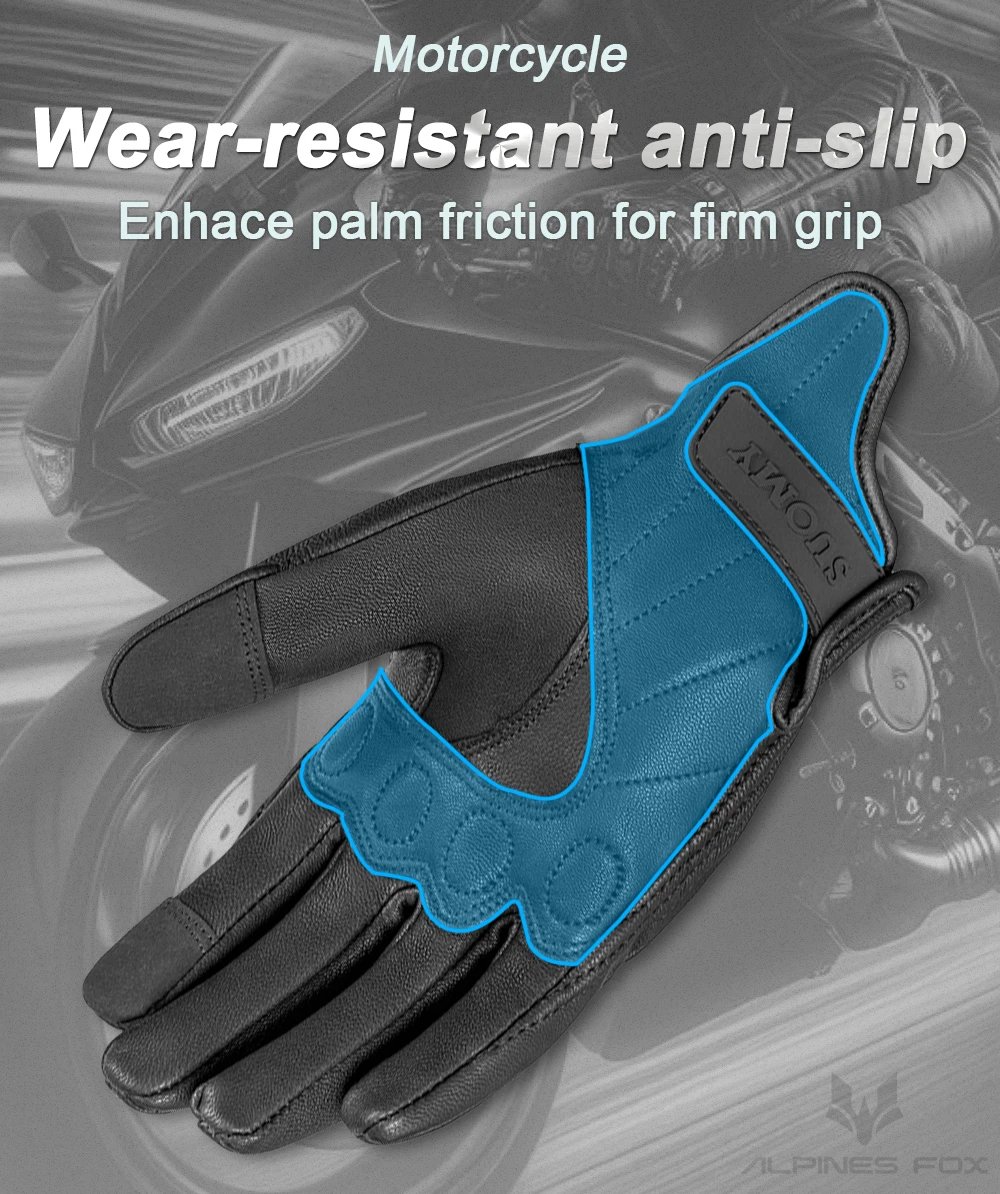 Leather Motorcycle Gloves Men Women Touch Screen Motorcyclist Riding Gloves Retro Breathable Motorbike Motocross Gloves Yellow Leather Motorcycle Gloves Men Women Touch Screen Motorcyclist Riding Gloves Retro Breathable Motorbike Motocross Gloves Yellow
