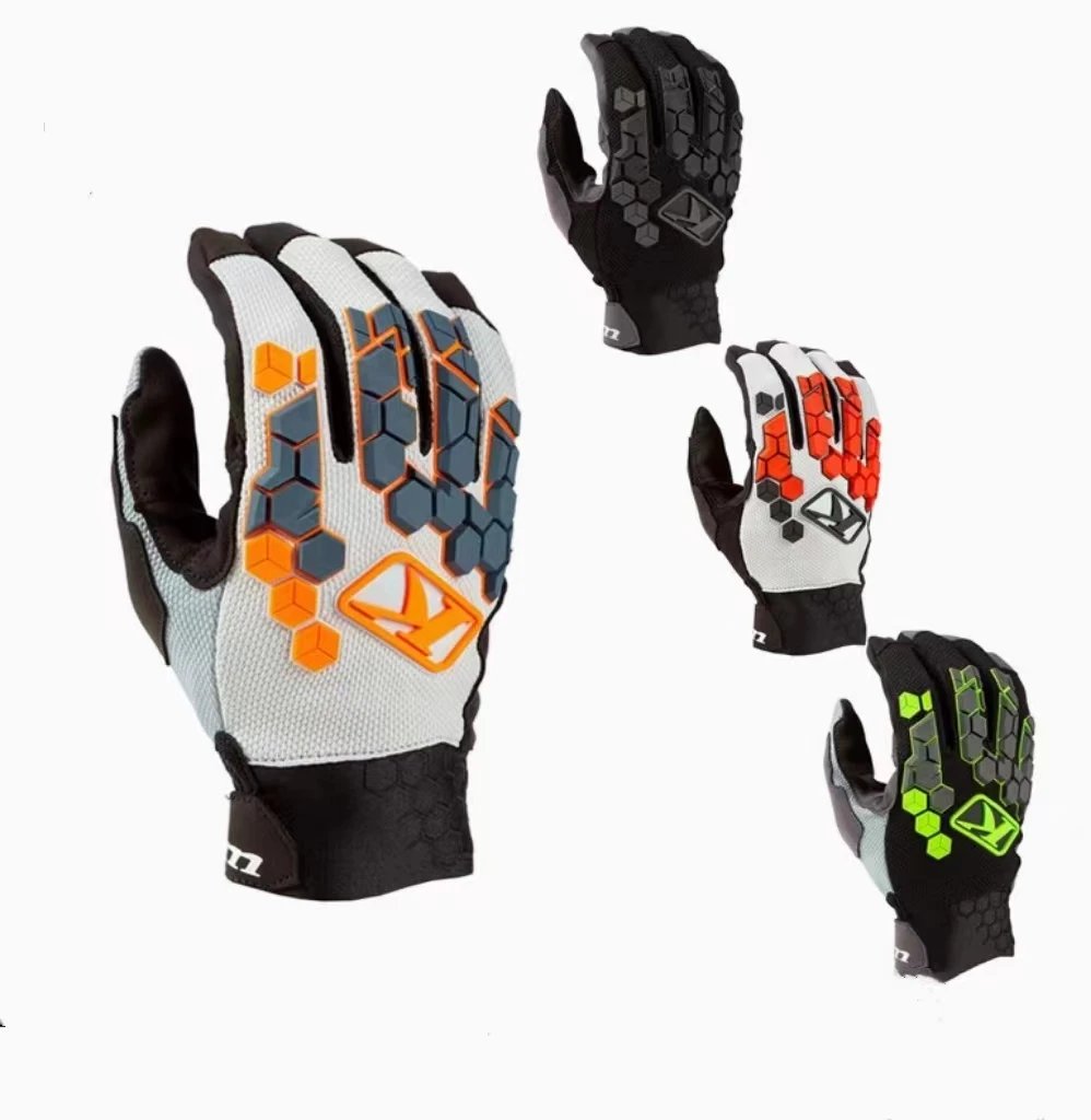 25 new off-road road motorcycle riding gloves, motorcycle long racing anti-wear breathable gloves