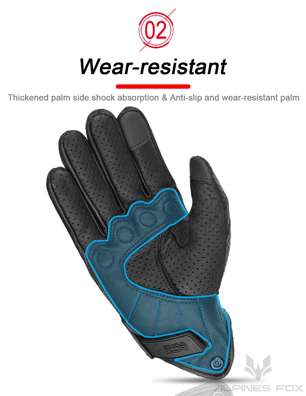 Vintage Genuine Leather Perforated Motorbike Gloves Men Women Retro Summer Breathable Motorcycle Motocross Racing Street Gloves