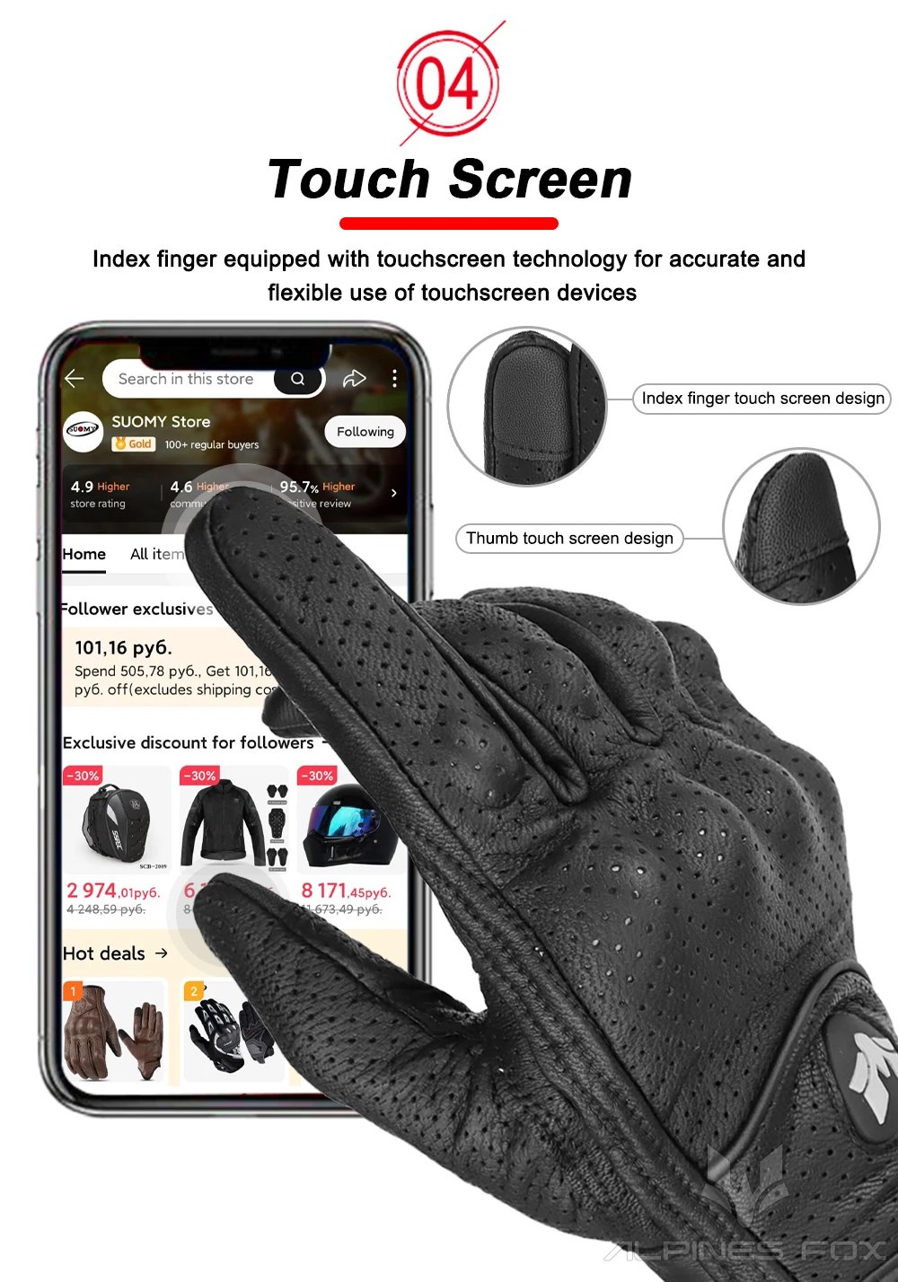 Vintage Genuine Leather Perforated Motorbike Gloves Men Women Retro Summer Breathable Motorcycle Motocross Racing Street Gloves