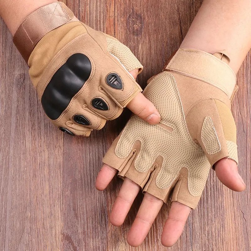 Half Finger Men's Gloves Outdoor Tactical Gloves Sports Shooting Hunting Airsoft Motorcycle Cycling Gloves Half Finger Men's Gloves Outdoor Tactical Gloves Sports Shooting Hunting Airsoft Motorcycle Cycling Gloves