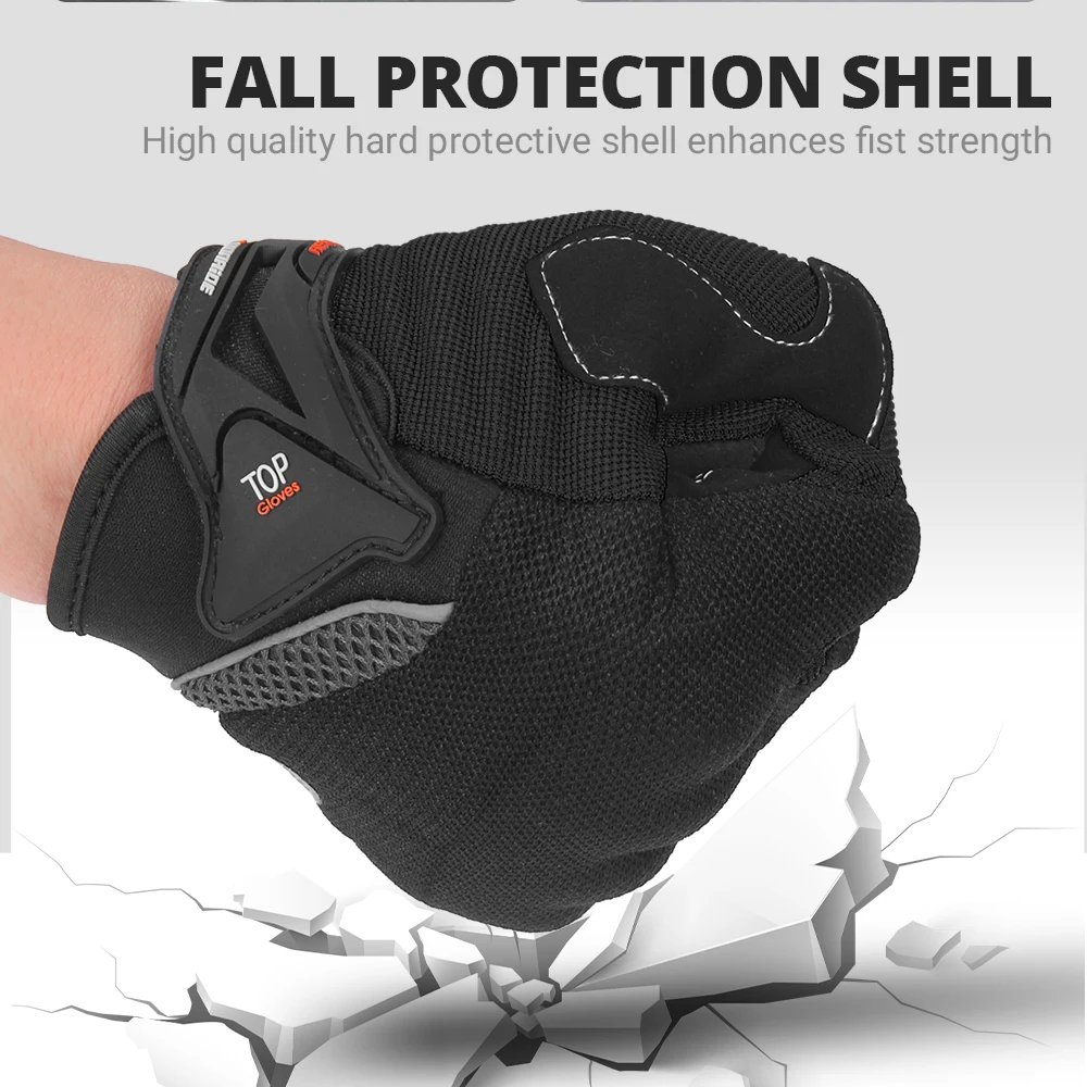 Breathable Motorcycle Gloves Summer Riding Gloves Hard Knuckle Touchscreen Motorbike Gloves For Dirt Bike Moto Full Finger Glove Breathable Motorcycle Gloves Summer Riding Gloves Hard Knuckle Touchscreen Motorbike Gloves For Dirt Bike Moto Full Finger Glove
