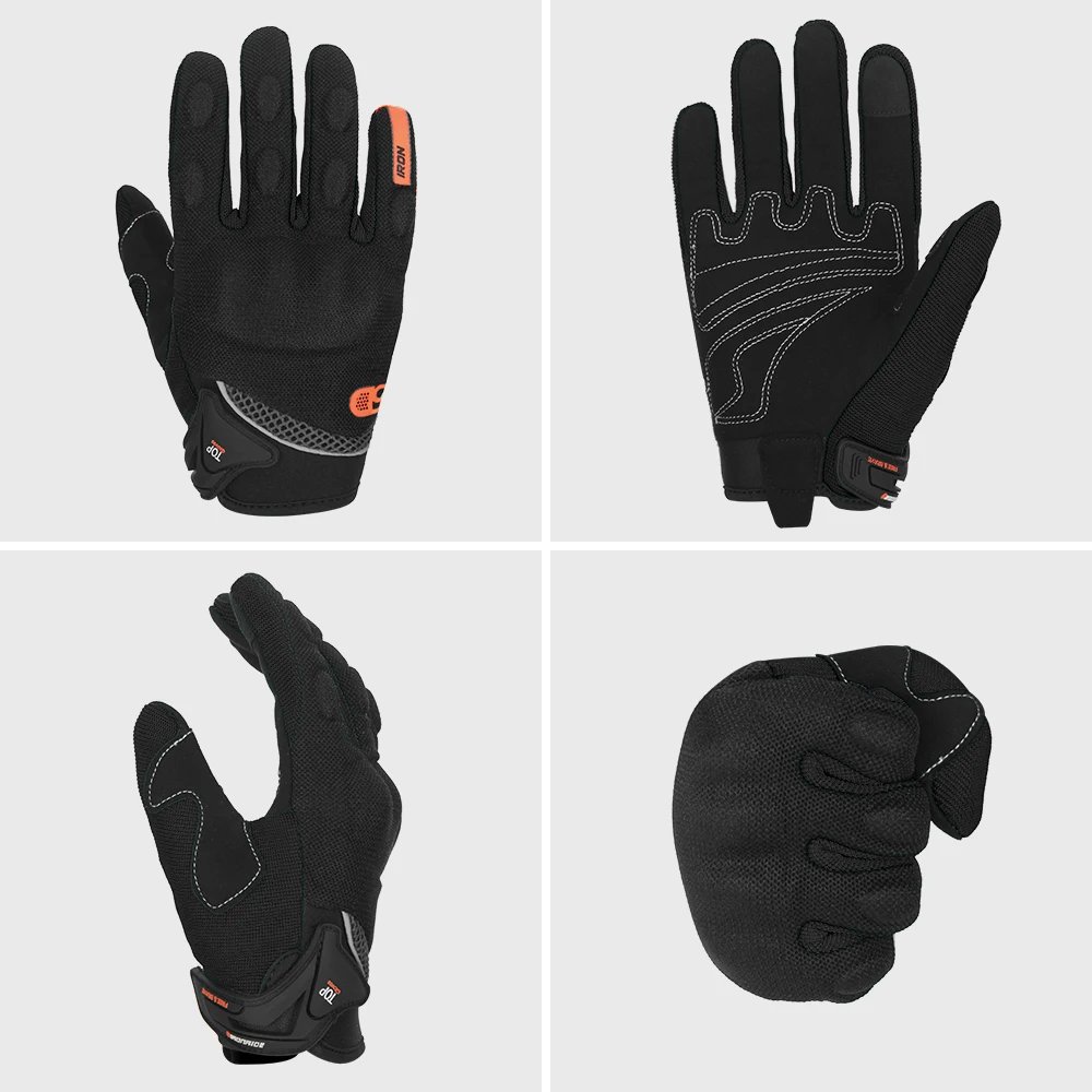 Breathable Motorcycle Gloves Summer Riding Gloves Hard Knuckle Touchscreen Motorbike Gloves For Dirt Bike Moto Full Finger Glove Breathable Motorcycle Gloves Summer Riding Gloves Hard Knuckle Touchscreen Motorbike Gloves For Dirt Bike Moto Full Finger Glove