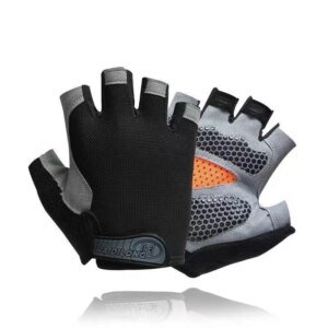 Motorcycle Anti Slip Shock Breathable Half Finger Gloves Cycling Gloves Breathable Fitness Exercise Sports Camping hiking gloves