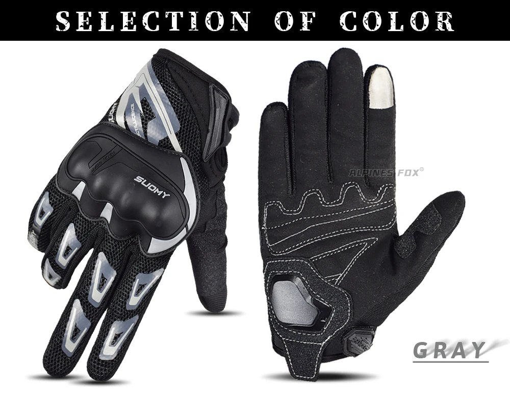 Suomy Motorcycle Gloves Motorbike Gloves Touch Screen Breathable Guantes Moto Gloves Racing Summer Spring Men Women Luva Moto DH Suomy Motorcycle Gloves Motorbike Gloves Touch Screen Breathable Guantes Moto Gloves Racing Summer Spring Men Women Luva Moto DH