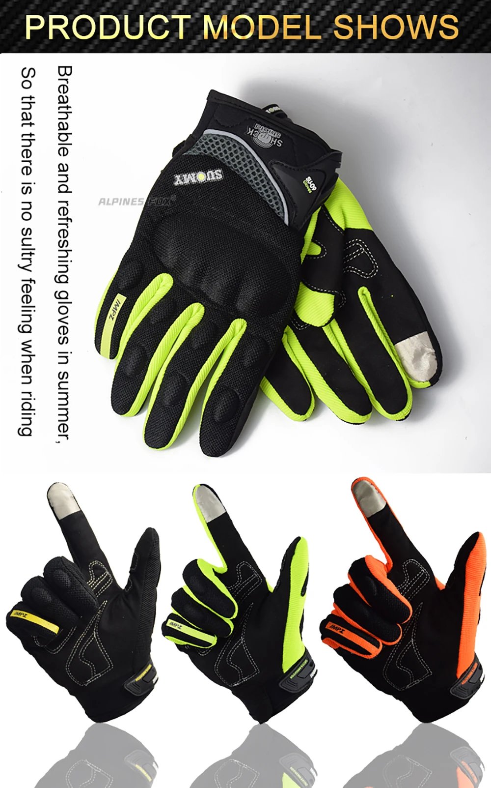 Suomy Motorcycle Gloves Motorbike Gloves Touch Screen Breathable Guantes Moto Gloves Racing Summer Spring Men Women Luva Moto DH Suomy Motorcycle Gloves Motorbike Gloves Touch Screen Breathable Guantes Moto Gloves Racing Summer Spring Men Women Luva Moto DH