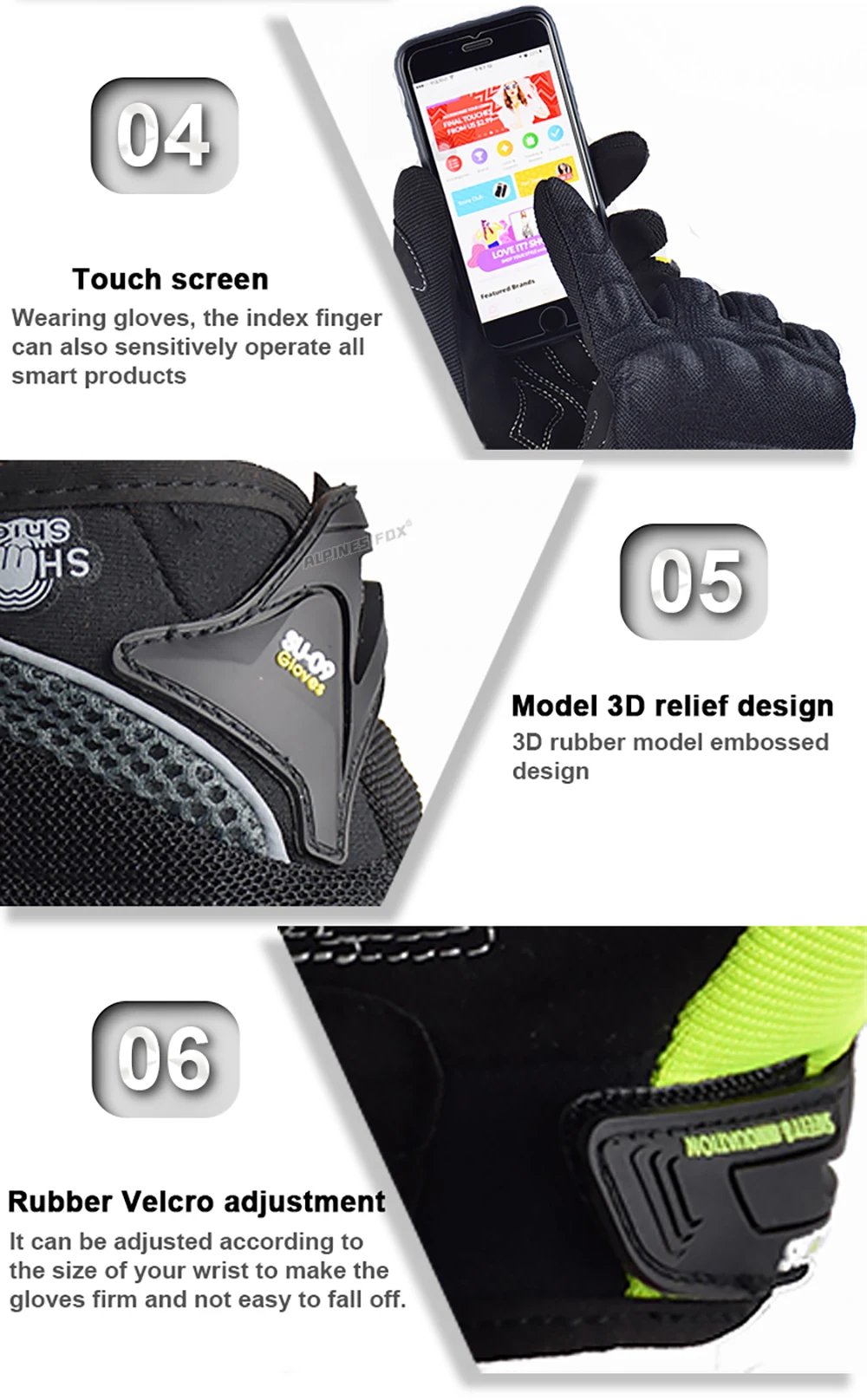 Suomy Motorcycle Gloves Motorbike Gloves Touch Screen Breathable Guantes Moto Gloves Racing Summer Spring Men Women Luva Moto DH Suomy Motorcycle Gloves Motorbike Gloves Touch Screen Breathable Guantes Moto Gloves Racing Summer Spring Men Women Luva Moto DH