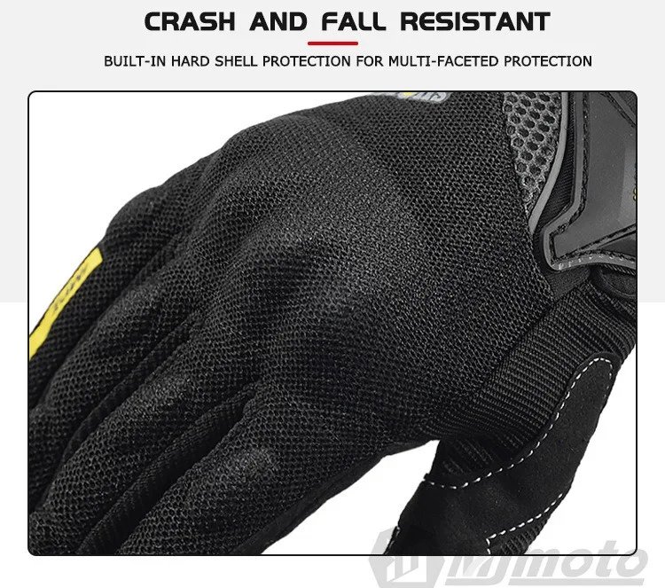 Suomy Motorcycle Gloves Touch Screen Breathable Racing Gloves Summer Mesh for Men Women Motard
