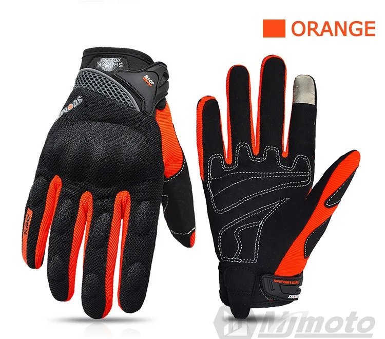 Suomy Motorcycle Gloves Touch Screen Breathable Racing Gloves Summer Mesh for Men Women Motard