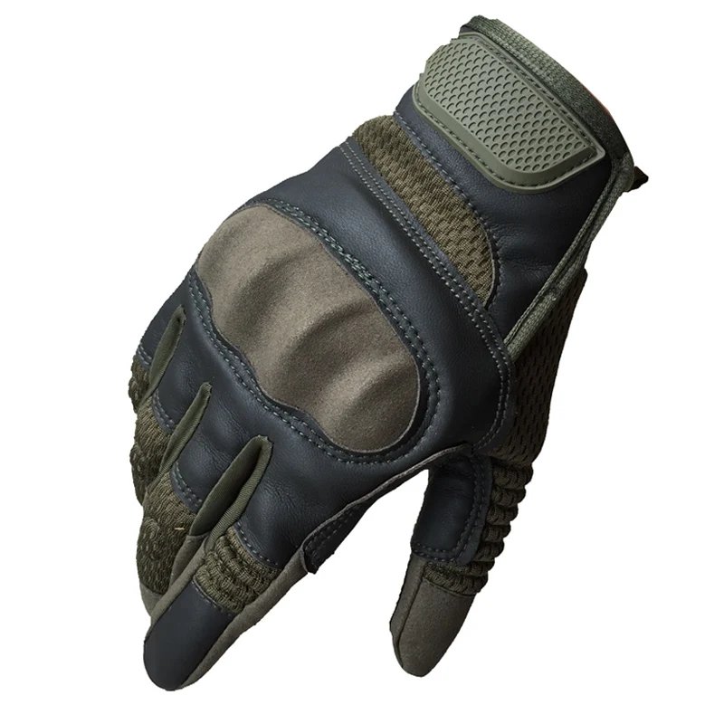GPCROSS Motorcycle Gloves Outdoor PU Leather Touch Screen Tactical Protective Motocross Racing Biker Motorbike Riding Gloves