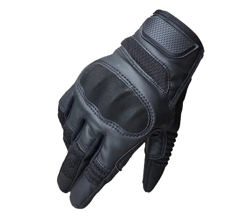 GPCROSS Motorcycle Gloves Outdoor PU Leather Touch Screen Tactical Protective Motocross Racing Biker Motorbike Riding Gloves