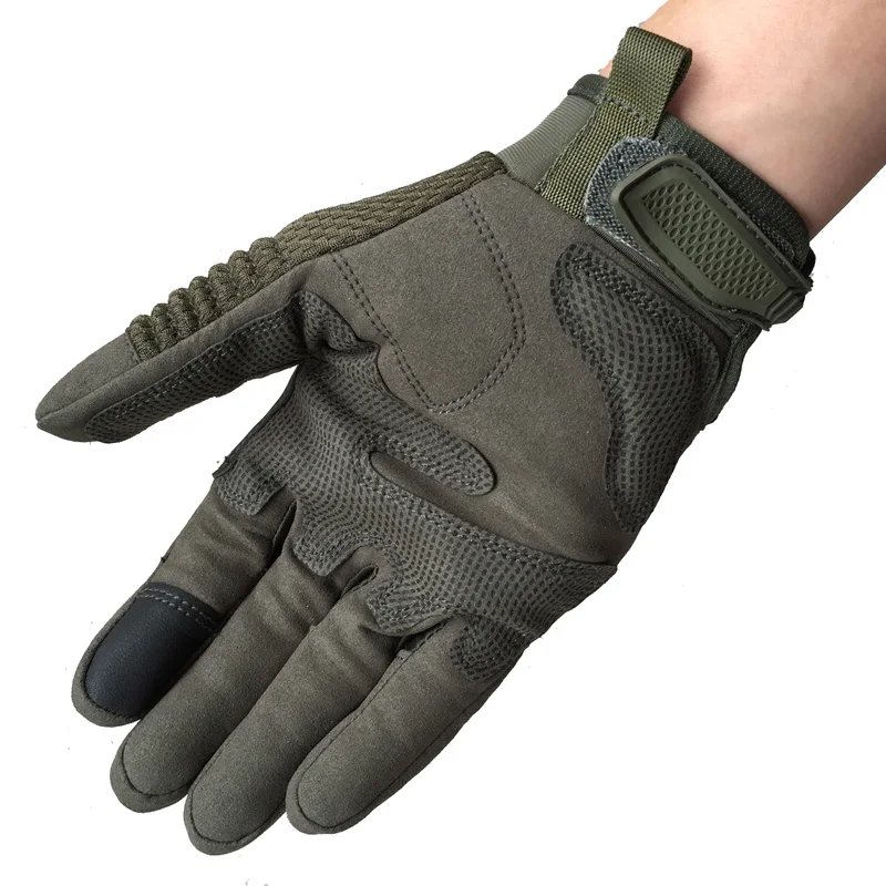 GPCROSS Motorcycle Gloves Outdoor PU Leather Touch Screen Tactical Protective Motocross Racing Biker Motorbike Riding Gloves