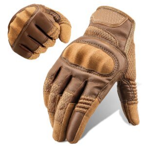 GPCROSS Motorcycle Gloves Outdoor PU Leather Touch Screen Tactical Protective Motocross Racing Biker Motorbike Riding Gloves