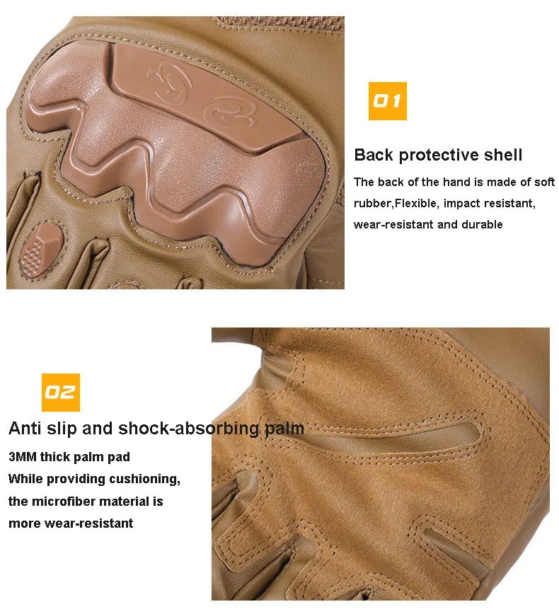 Vintage PU Leather Motorcycle Gloves Men's Motorbike Riding Touch Screen Moto Motocross Racing Biker Gloves Protective Gear Vintage PU Leather Motorcycle Gloves Men's Motorbike Riding Touch Screen Moto Motocross Racing Biker Gloves Protective Gear