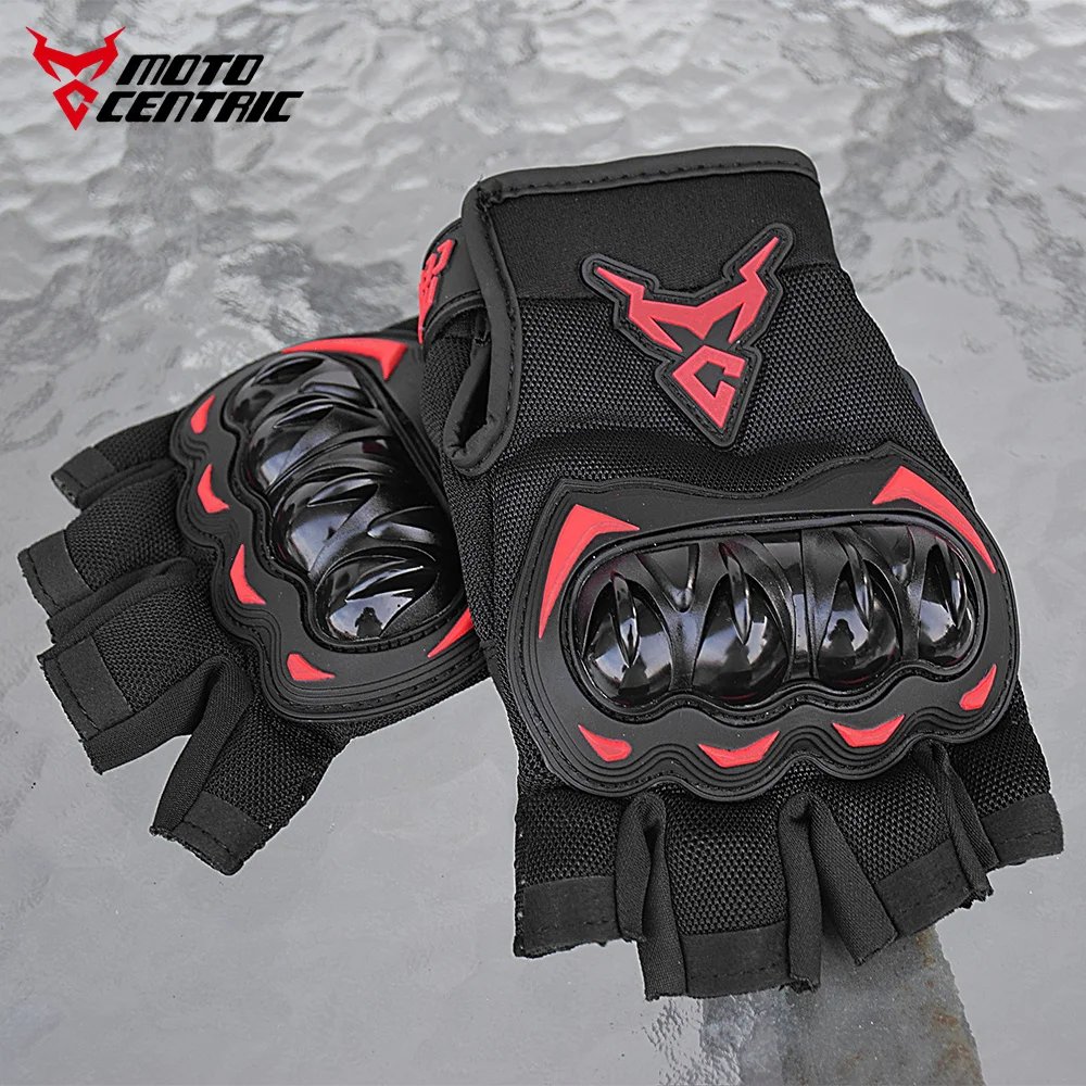 MOTOCENTRIC Summer Motorcycle Gloves Half Finger Breathable Motorcyclist Gloves ATV MTB Cycling Gloves Anti-fall Palm Guard Moto MOTOCENTRIC Summer Motorcycle Gloves Half Finger Breathable Motorcyclist Gloves ATV MTB Cycling Gloves Anti-fall Palm Guard Moto