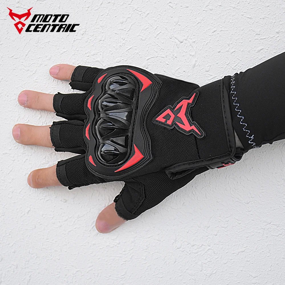 MOTOCENTRIC Summer Motorcycle Gloves Half Finger Breathable Motorcyclist Gloves ATV MTB Cycling Gloves Anti-fall Palm Guard Moto MOTOCENTRIC Summer Motorcycle Gloves Half Finger Breathable Motorcyclist Gloves ATV MTB Cycling Gloves Anti-fall Palm Guard Moto