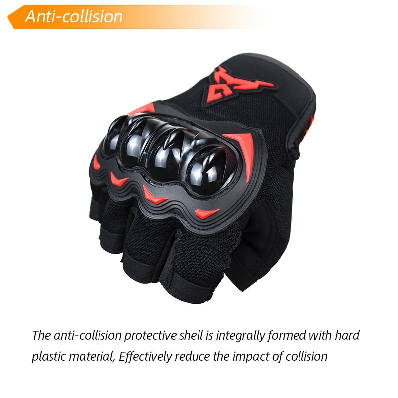 MOTOCENTRIC Summer Motorcycle Gloves Half Finger Breathable Motorcyclist Gloves ATV MTB Cycling Gloves Anti-fall Palm Guard Moto MOTOCENTRIC Summer Motorcycle Gloves Half Finger Breathable Motorcyclist Gloves ATV MTB Cycling Gloves Anti-fall Palm Guard Moto