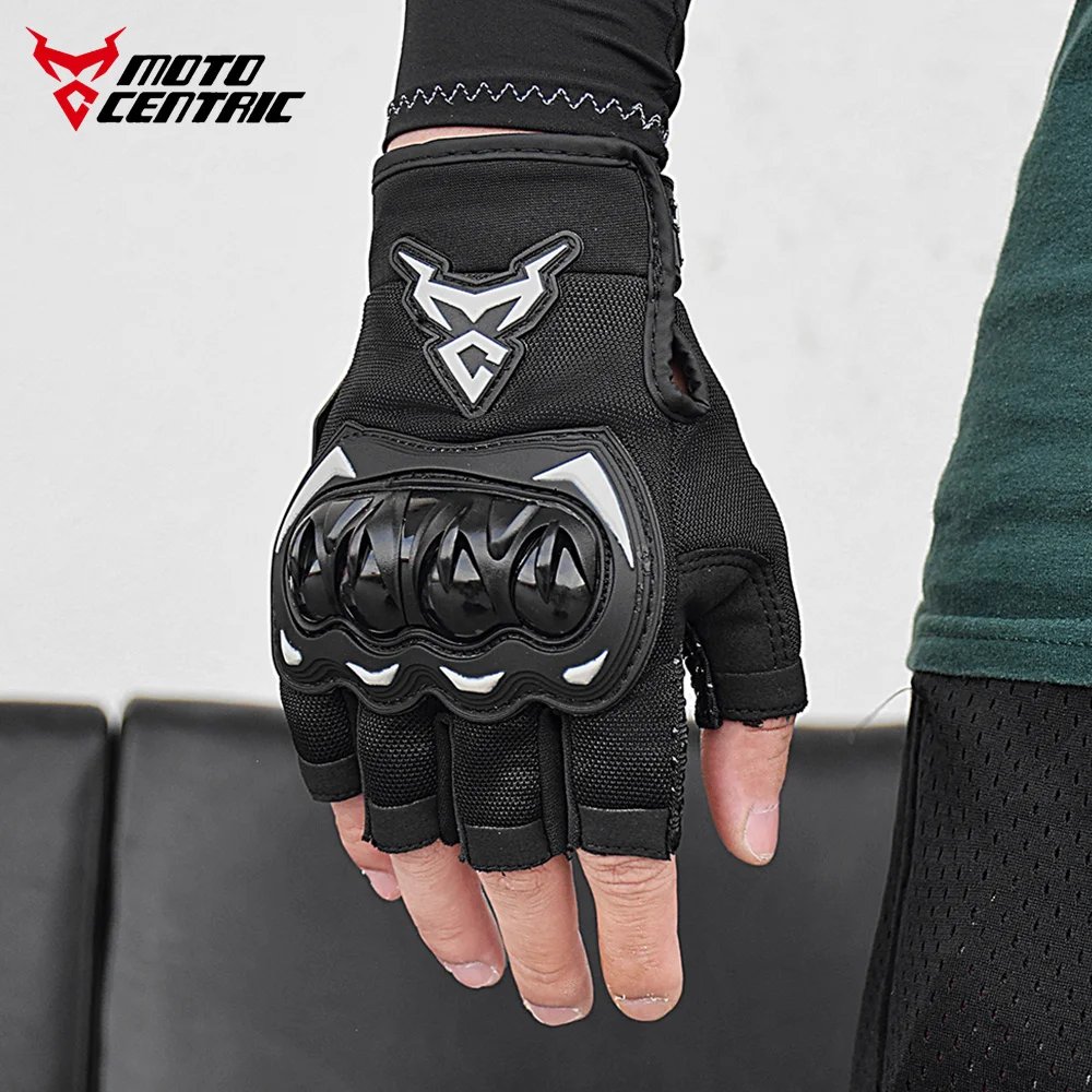 MOTOCENTRIC Summer Motorcycle Gloves Half Finger Breathable Motorcyclist Gloves ATV MTB Cycling Gloves Anti-fall Palm Guard Moto MOTOCENTRIC Summer Motorcycle Gloves Half Finger Breathable Motorcyclist Gloves ATV MTB Cycling Gloves Anti-fall Palm Guard Moto