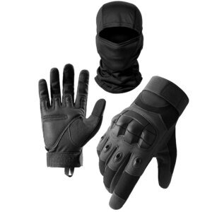 Luva Moto Menās Motorcycle Gloves Touch Screen Motorbike Motocross Riding Gloves Protective Gear Full Finger Guantes Moto Black