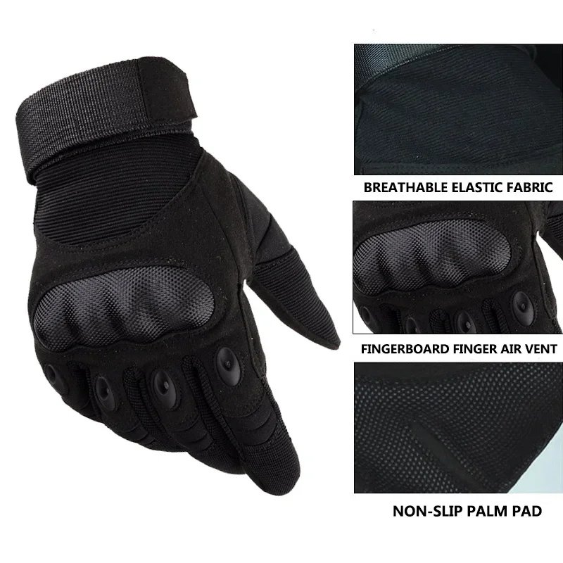 Hunting gloves Outdoor sport glove Fitness Gloves Body Building Training Sports Exercise Cycling Glove Shockproof Motorcycle