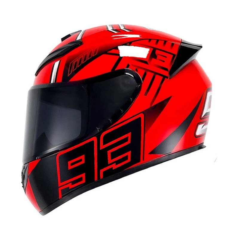 DOT Unisex Motorcycle Helmet Full Helmet Safety Helm Helmet Outdoor Riding Casco Moto Capacetes Helmets four seasons Universal