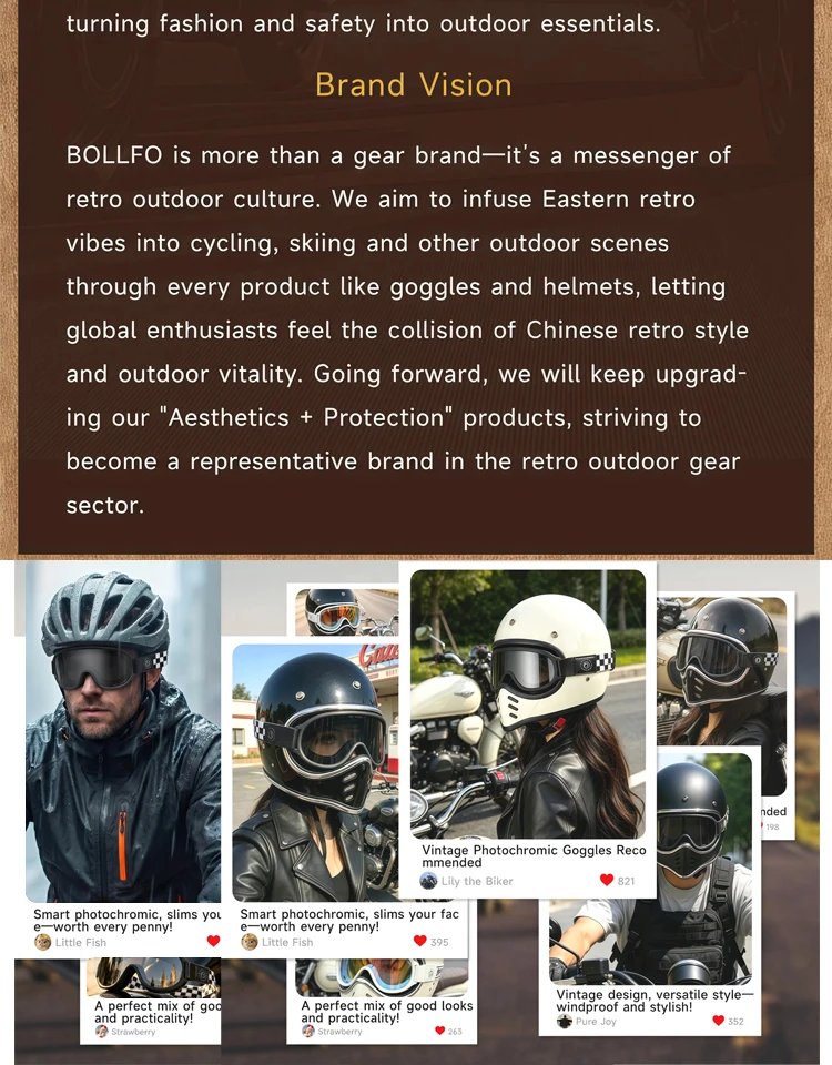 Vintage Motorcycle Glasses Polarized for Small Helmet Anti-fog Motorcycle Riding Goggles Photochromic UV400 Dirt Bike Eyewear Vintage Motorcycle Glasses Polarized for Small Helmet Anti-fog Motorcycle Riding Goggles Photochromic UV400 Dirt Bike Eyewear