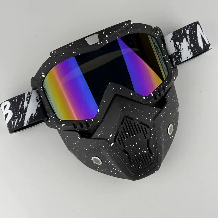Full-Face Motorcycle Protective Mask with UV Protection Off-Road Goggles for Outdoor Sports And Tactical Gear Full-Face Motorcycle Protective Mask with UV Protection Off-Road Goggles for Outdoor Sports And Tactical Gear