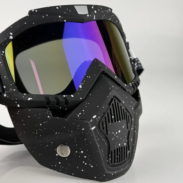 Full-Face Motorcycle Protective Mask with UV Protection Off-Road Goggles for Outdoor Sports And Tactical Gear Full-Face Motorcycle Protective Mask with UV Protection Off-Road Goggles for Outdoor Sports And Tactical Gear