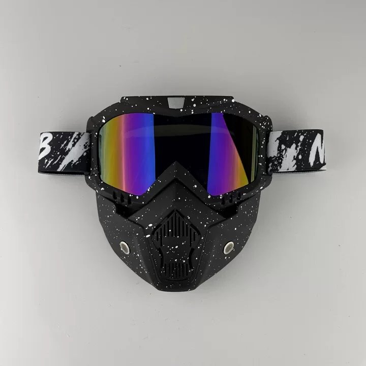 Full-Face Motorcycle Protective Mask with UV Protection Off-Road Goggles for Outdoor Sports And Tactical Gear Full-Face Motorcycle Protective Mask with UV Protection Off-Road Goggles for Outdoor Sports And Tactical Gear