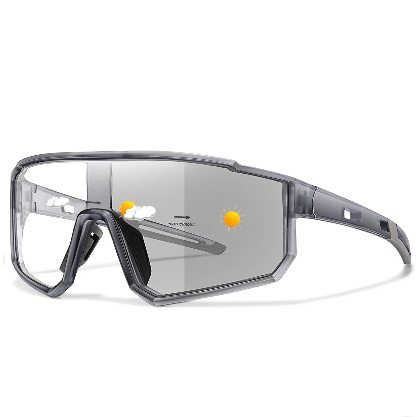 Photochromic Motorcycle Sunglasses Men Women Outdoor Cycling Driving Hiking Eyewear Fishing UV400 Protection Goggles Photochromic Motorcycle Sunglasses Men Women Outdoor Cycling Driving Hiking Eyewear Fishing UV400 Protection Goggles
