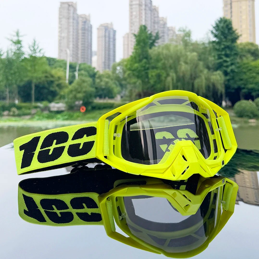 New Men Motocross Goggles Motorcycle Glasses Enduro Anti-fog Cycling Moto Dirt Bike MX MTB Riding Sunglasses HD Mirrored Lens
