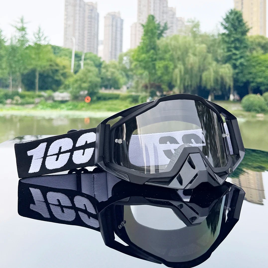 New Men Motocross Goggles Motorcycle Glasses Enduro Anti-fog Cycling Moto Dirt Bike MX MTB Riding Sunglasses HD Mirrored Lens