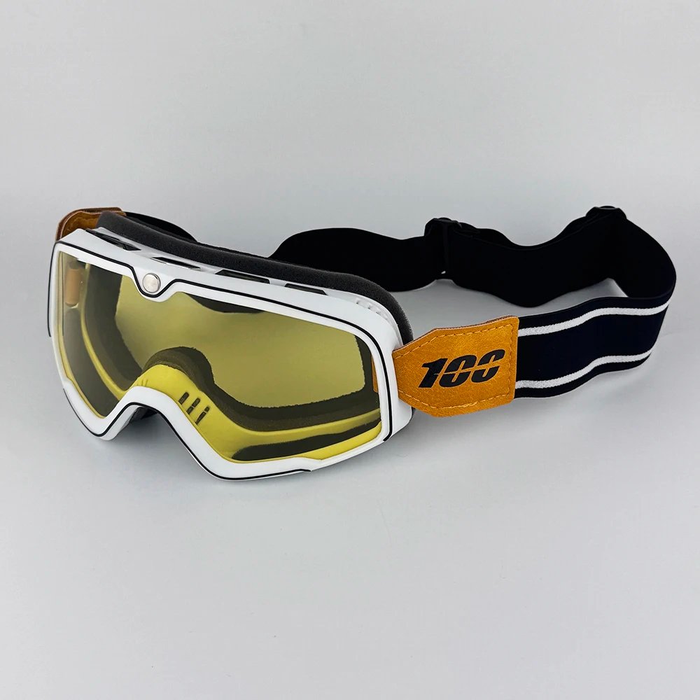 Retro Motocross Goggles MTB MX Riding Shades Motorcycle Racing Helmet Goggles ATV UTV Skiing Cycling Racing Off-Road Goggles