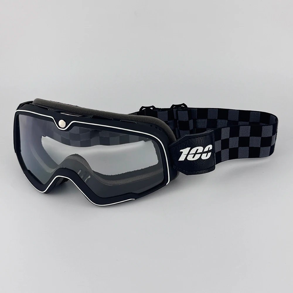 Retro Motocross Goggles MTB MX Riding Shades Motorcycle Racing Helmet Goggles ATV UTV Skiing Cycling Racing Off-Road Goggles