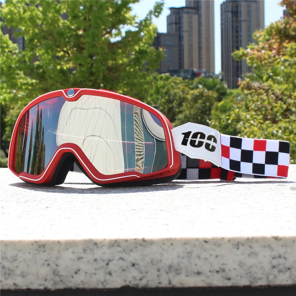 Retro Motocross Goggles MTB MX Riding Shades Motorcycle Racing Helmet Goggles ATV UTV Skiing Cycling Racing Off-Road Goggles Retro Motocross Goggles MTB MX Riding Shades Motorcycle Racing Helmet Goggles ATV UTV Skiing Cycling Racing Off-Road Goggles